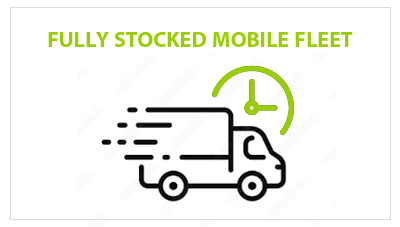 Fully Stocked Mobile Fleet
